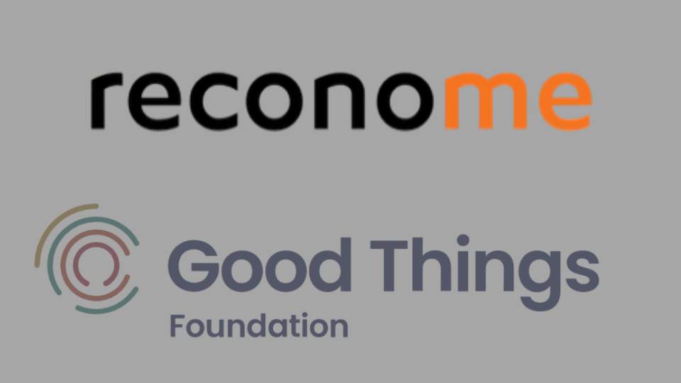Reconome and Good Things Foundation to donate 85,000 used devices over three years